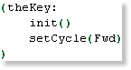 Key script