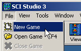 New Game Menu